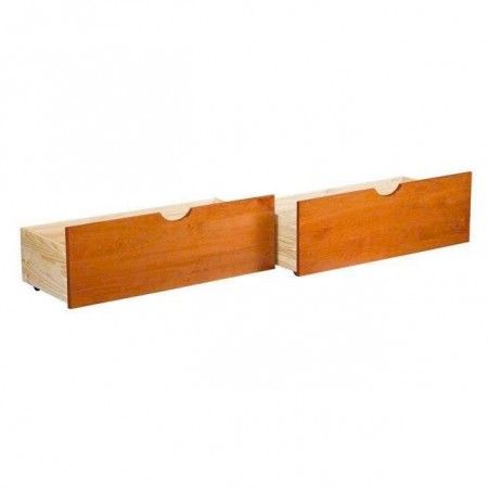 HK022 - Oak : Bộ 2 Ngăn Kéo Có Bánh Xe, Đặt Dưới Gầm Giường
